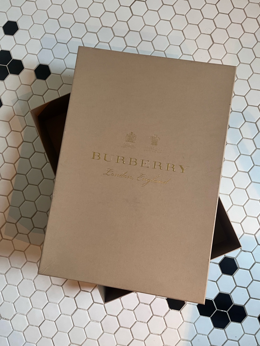 EMPTY Burberry Suit/Coat Box